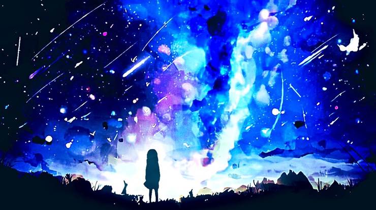 fantasy, twinkle, star, fantasy, night, starry sky, galaxy, night sky, background, scenery