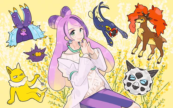 宝可梦朱紫, Hypno (Pokémon), Sawsbuck, Glalie, Pincurchin, Eelektross, Toxapex, Pokemon 100+ bookmarks