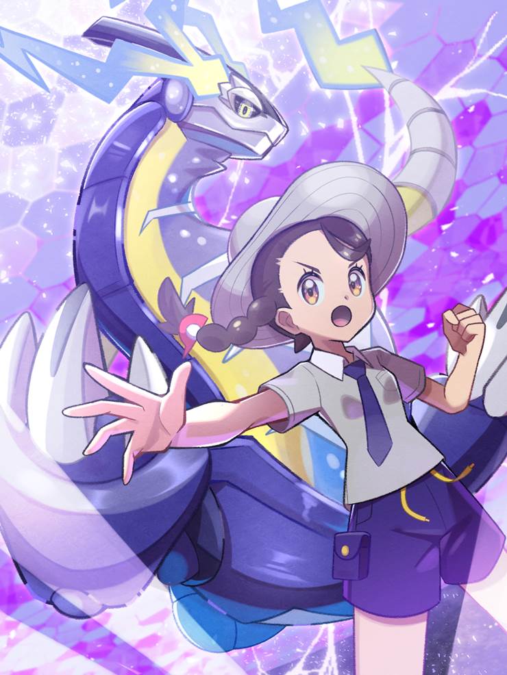 human characters in Pokémon, Miraidon, Juliana (Pokémon Scarlet and Violet), Pokémon Scarlet & Violet, Pokémon Violet, The Way Home (Pokemon Scarlet/Violet)