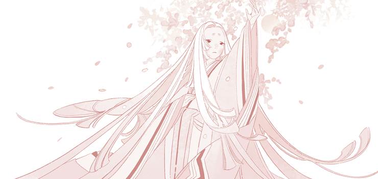 和风, 原创, 和服, 女孩子, very long hair, 樱, plum, Heian period, Jūnihitoe