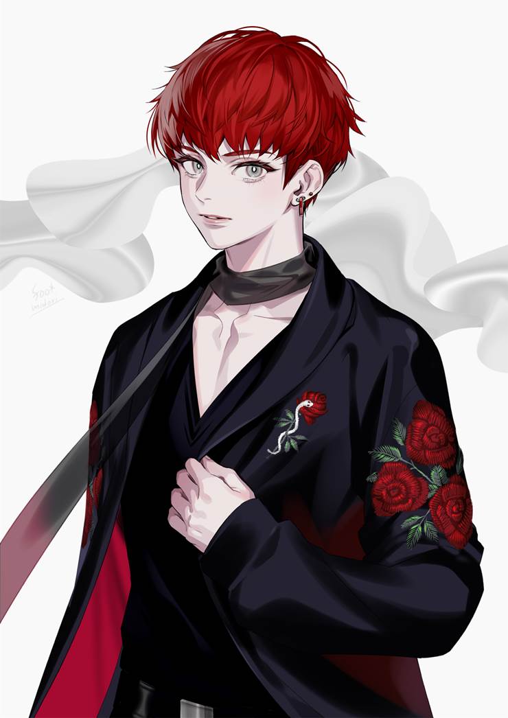 red hair, 原创, 男孩子, white skin
