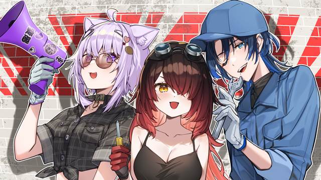 Hololive, Hiodoshi Ao, 猫又小粥, Roboco-san, Virtual Youtuber 100+ bookmarks