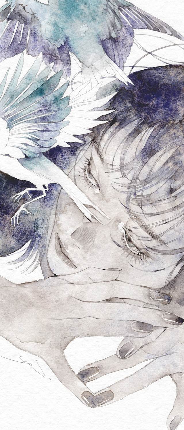 原创, 原创, 手绘, transparent watercolor