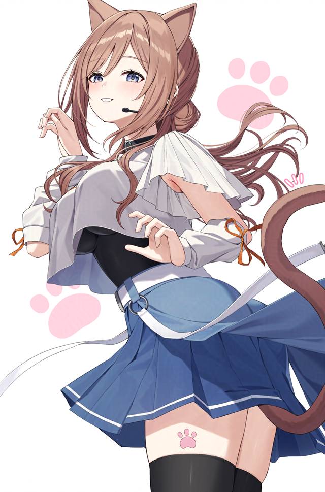 Gakuen IDOLM@STER, Rinami Himesaki, cat ears, 乳帘, 偶像大师1000users加入书籤