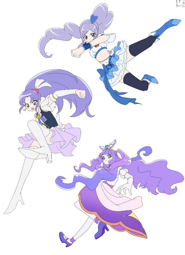 光之美少女, Fresh Pretty Cure!, happinesscharge precure!