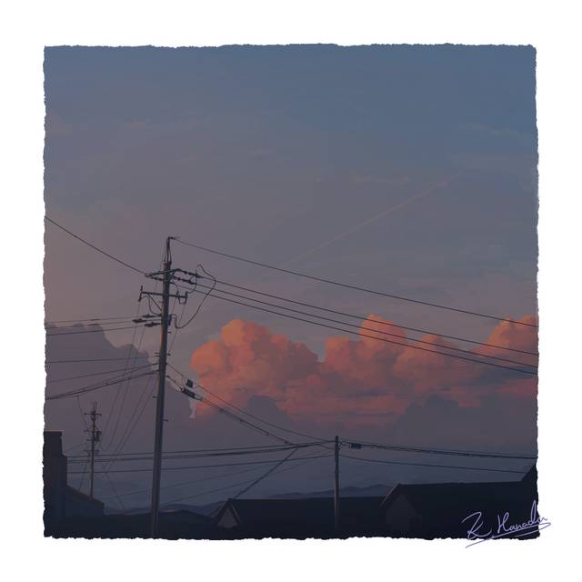 原创, sky, 风景, 夕阳