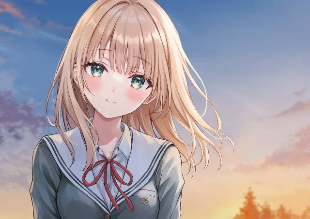 原创, 女孩子, uniform