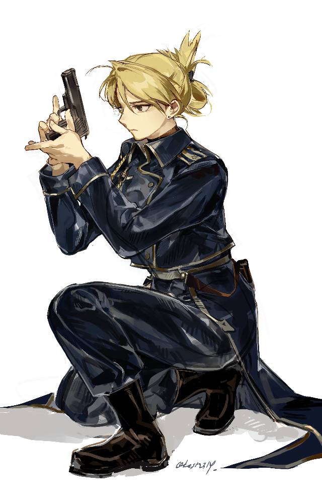 钢之炼金术师, Riza Hawkeye