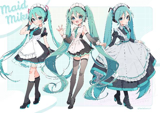 初音未来, 女仆装