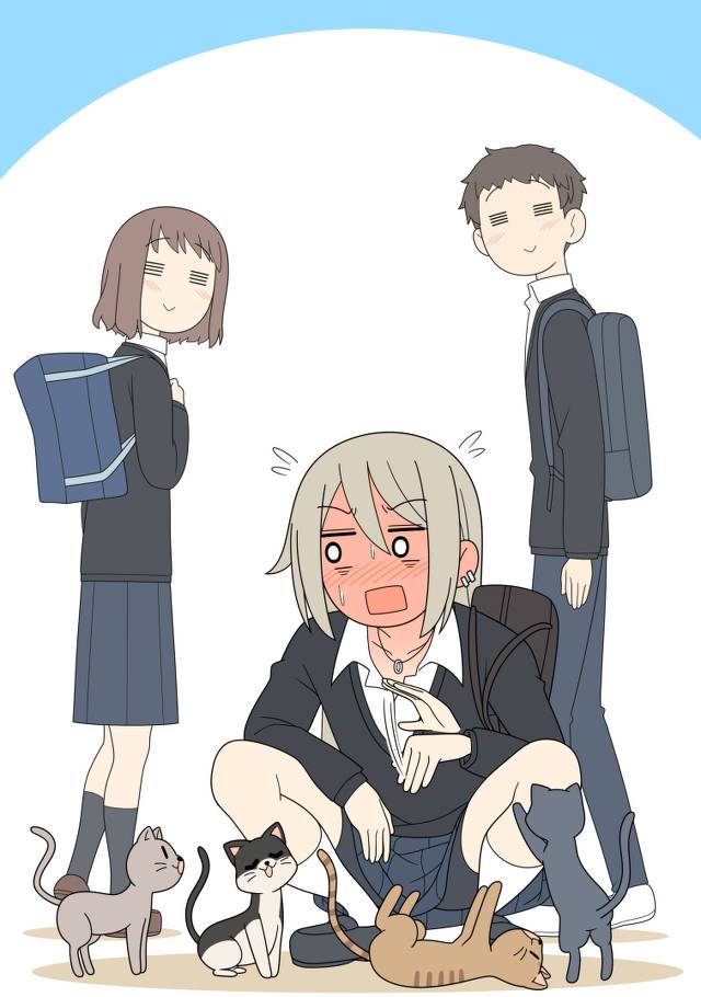 原创, 女孩子, 女高中生