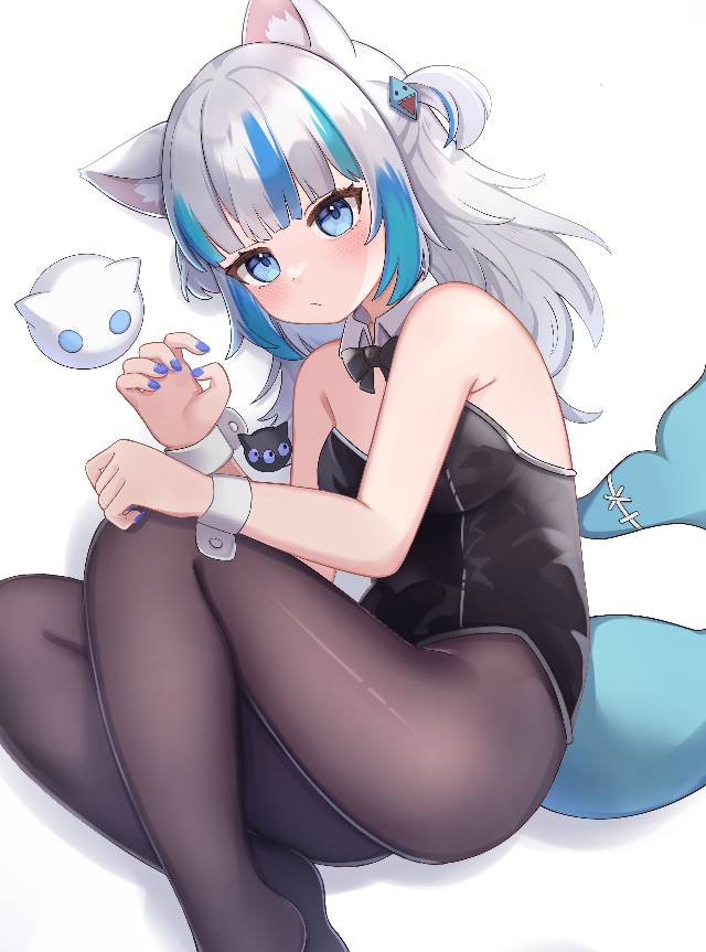 噶呜·古拉, 虚拟主播, 萝莉, cat ears, bunny, 兔女郎