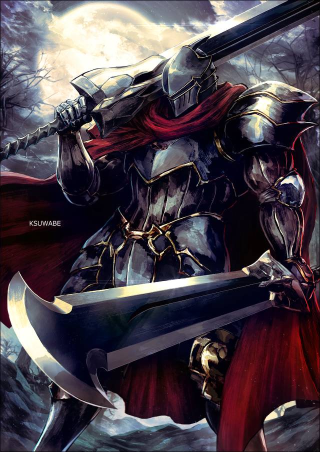 OVERLORD, Momon (Overlord), dual wielding, Overlord（动画）, large sword