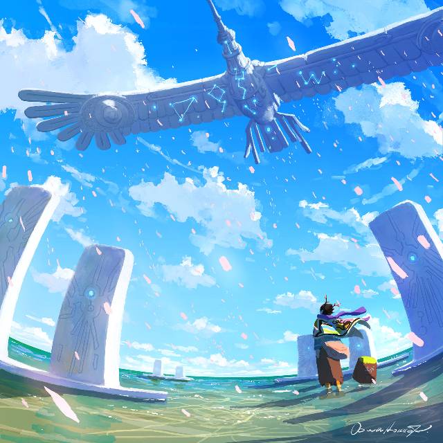 风景, background, sky, 云, 原创