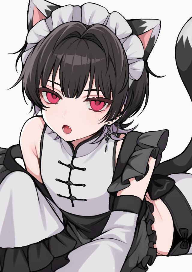 原创, 女仆, 每日投稿, cat ears