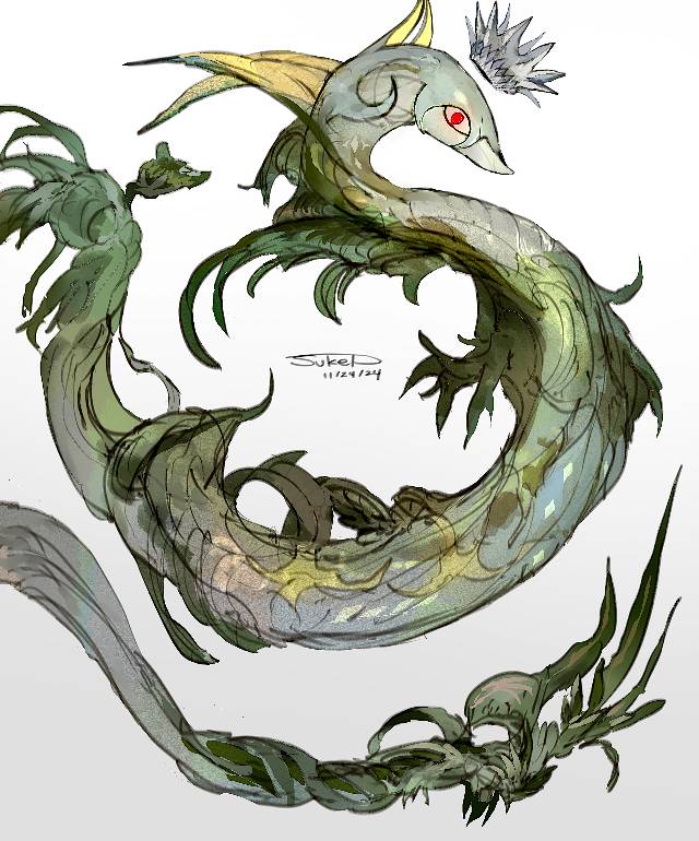 口袋妖怪, 精灵宝可梦, serperior, pokemon starters, snake