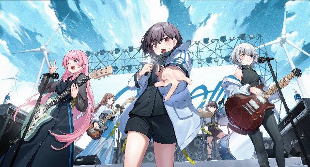 BanG Dream!, Takamatsu Tomori, Anon Chihaya, Soyo Nagasaki, Raana Kaname, Taki Shiina