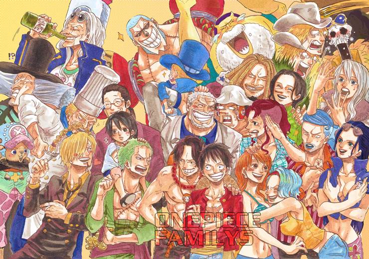 copic, One Piece, amazing analog art, looks official, One Piece 5000+ bookmarks