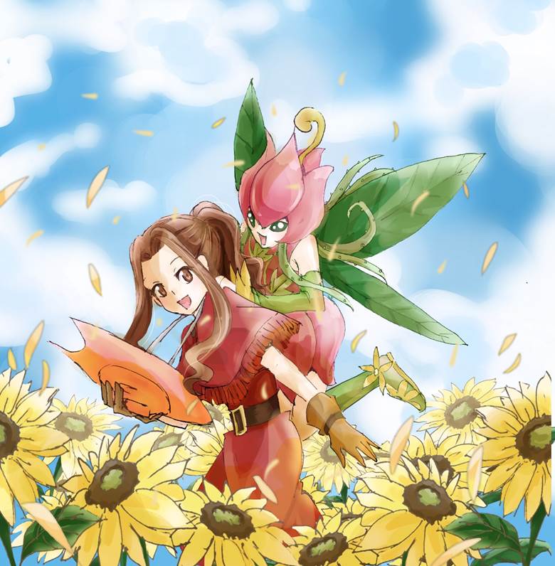 Lillymon, Digimon Adventure, ears, digimon adventure, Mimi Tachikawa