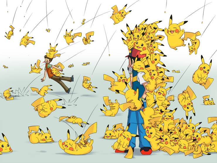 小智, 皮卡丘, 精灵宝可梦, Pokémon 500+ bookmarks