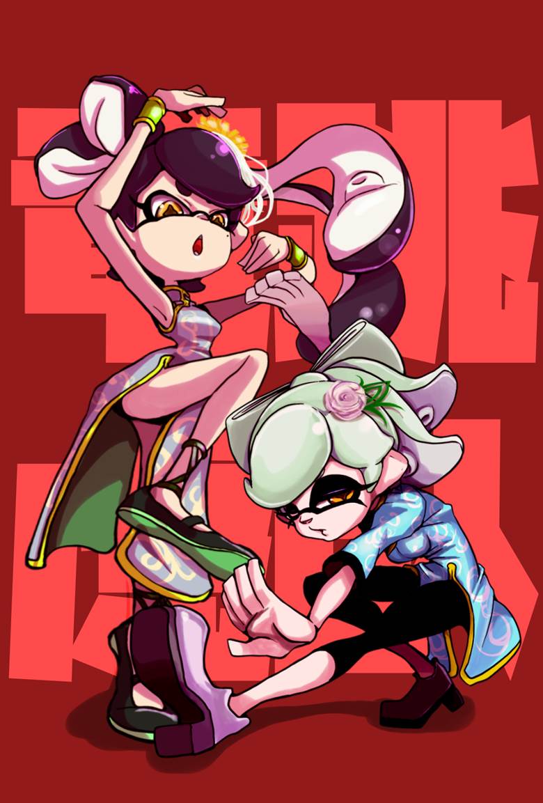 萤, Callie, Squid Sisters, 漆弹大作战, Splatoon 100+ bookmarks