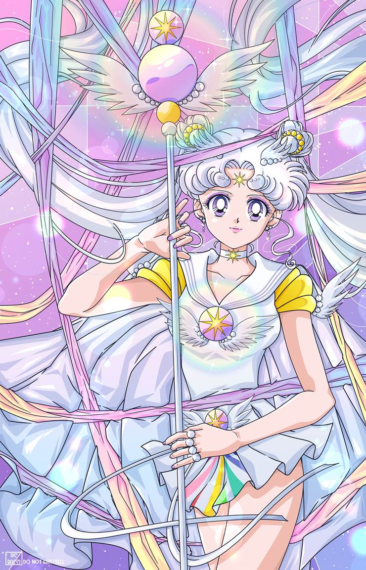 水手月亮, 美少女战士, Chibi Chibi, Sailor Cosmos, 兔子