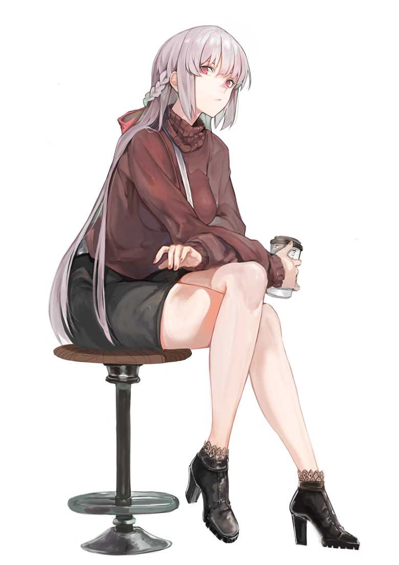 南丁格尔, casual clothes, 美腿, Fate/GO10000users加入书籤, 跷二郎腿, 诱惑的美腿曲线