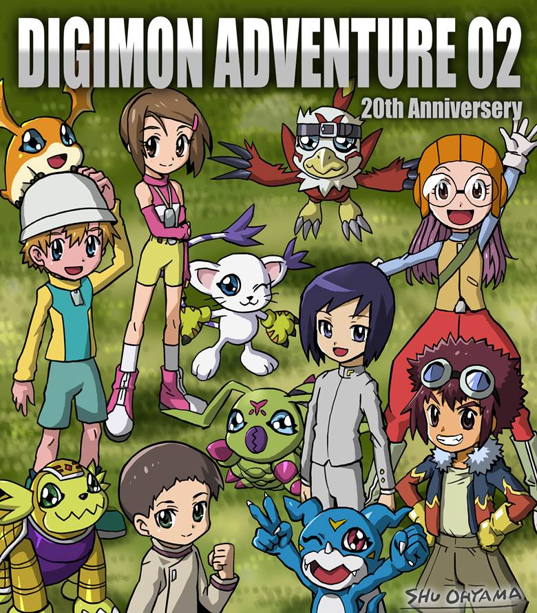 数码怪兽, Davis Motomiya, 一乘寺贤, Yolei Inoue, Cody Hida, T. K. Takaishi, 八神光, Digimon Adventure 02