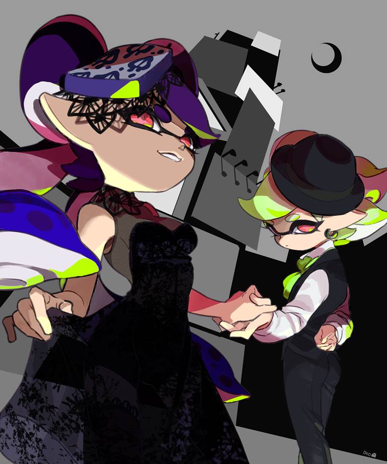 漆弹大作战, 喷射战士2, Callie, 萤, Squid Sisters, Splatoon 1000+ bookmarks