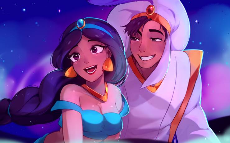 阿拉丁, 迪士尼, Jasmine, Disney princess, Jasmine (Aladdin)