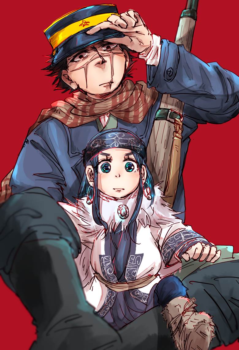 黄金神威, 黄金神威, 杉元佐一×阿席莉帕, Saichi Sugimoto, Asirpa