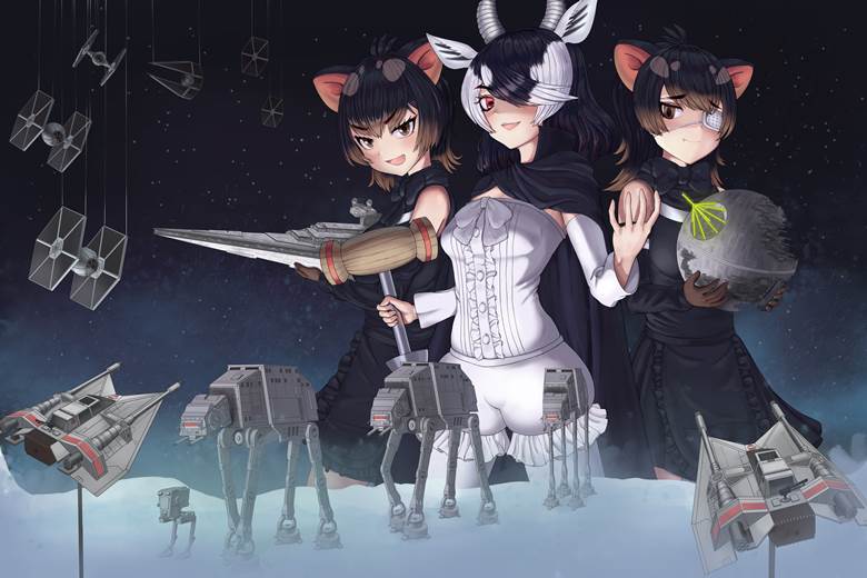 Australian Devil (Kemono Friends), Blackbuck (Kemono Friends), Tasmanian Devil (Kemono Friends), 动物朋友 3, 动物朋友, 星球大战