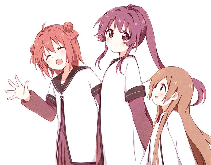 Yuru Yuri, Akari Akaza, Ayano Sugiura, Hanako Ōmuro