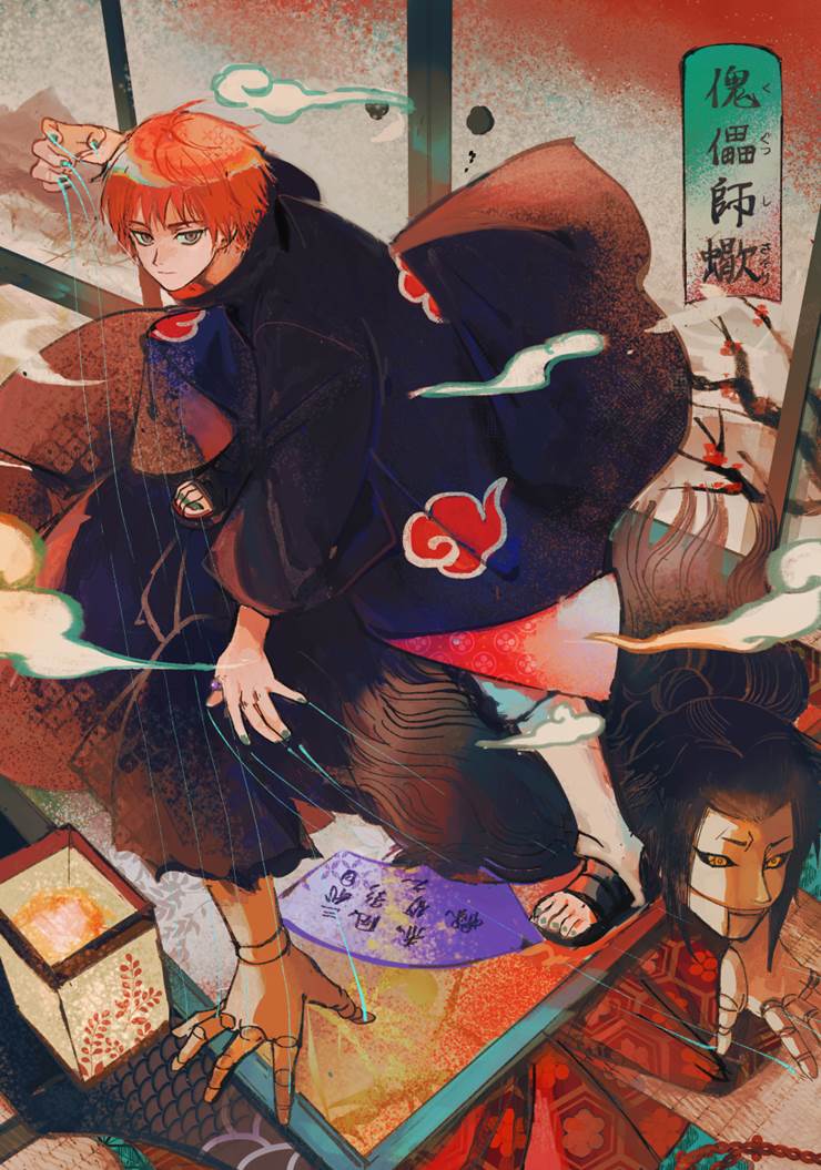 sasori, Akatsuki (Naruto), Naruto 500+ bookmarks