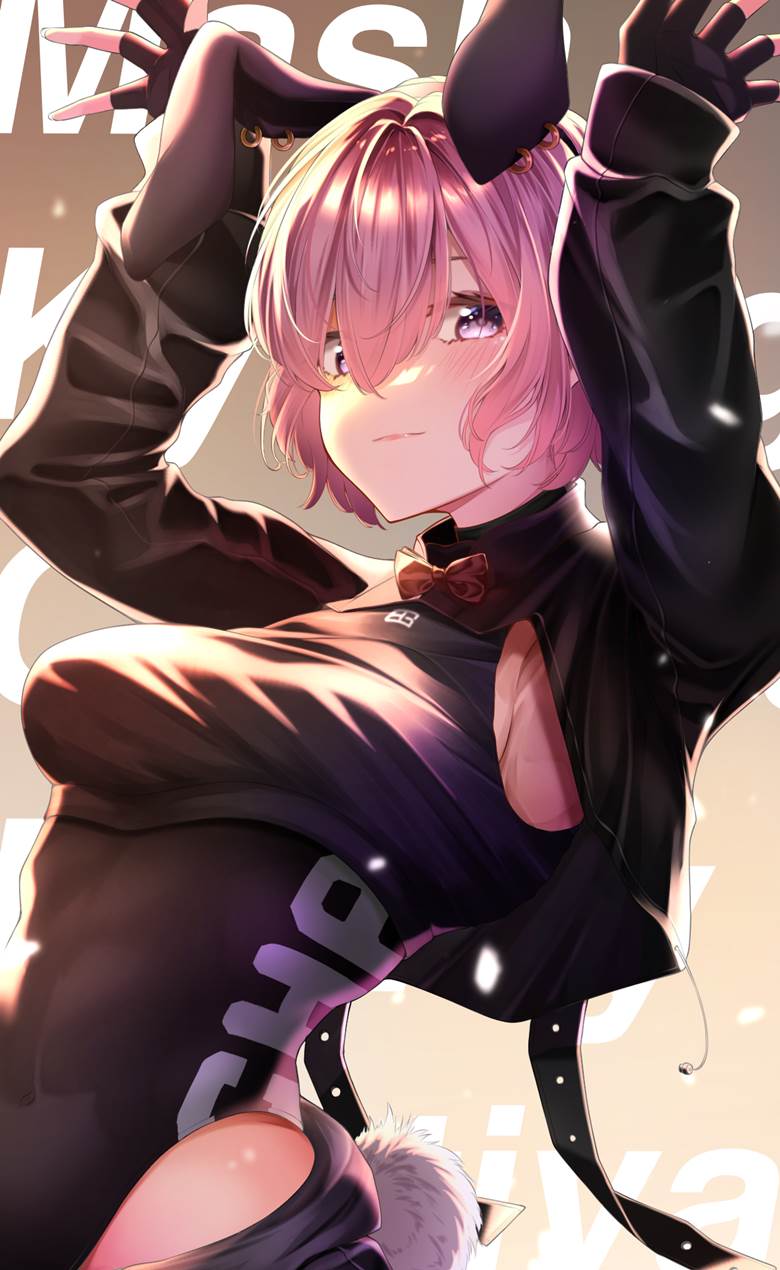 玛修·基列莱特, 兔女郎, rabbit-ears pose, Fate/GO1000users加入书籤